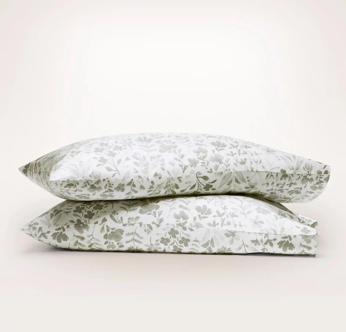 Signature Hemmed Pillowcase Set Juniper Botanical