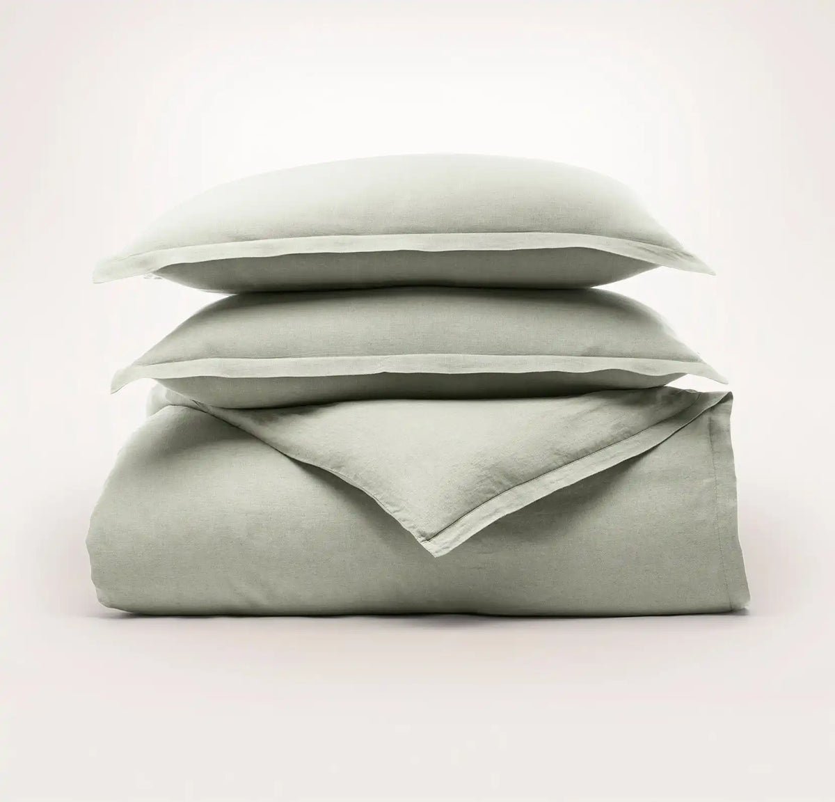 Linen Duvet Set Sageleaf