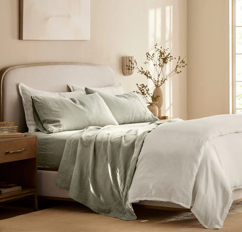 Linen Sheet Set Sageleaf