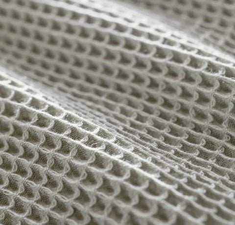 Waffle Fabric Swatch Meadow