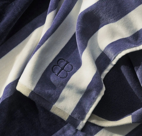 The Beach Towel Mineral Harbor Stripe