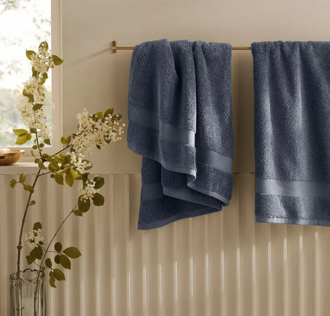 Plush Hand Towels (Pair) Mineral