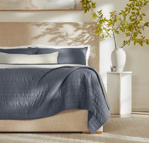 Signature Stripe Quilt Set Mineral