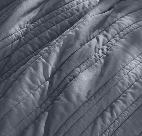 Signature Stripe Quilt Set Mineral