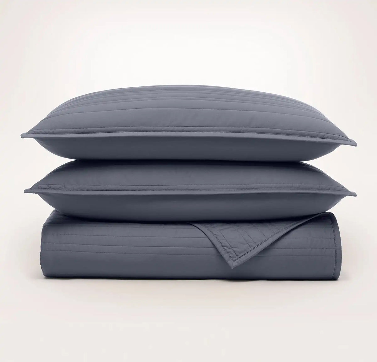 Signature Stripe Quilt Set Mineral