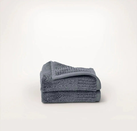 Turkish Ultra Plush Washcloths (Pair) Mineral