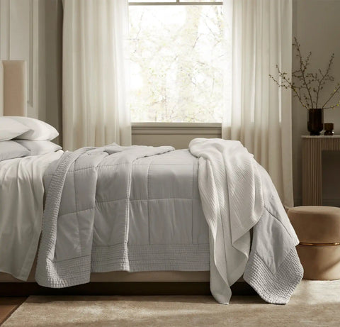 Signature Handstitched Quilt Mist
