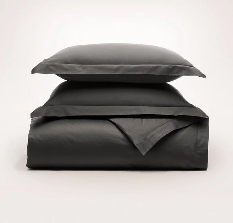 Signature Hemmed Duvet Set Night