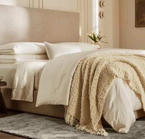 Two-Tone Ribbed Rug Night/Cream