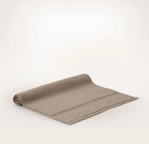 Plush Bath Mat Oak
