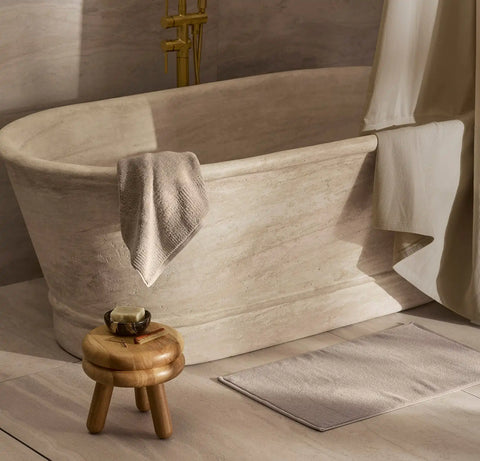Turkish Ultra Plush Bath Mat Oak