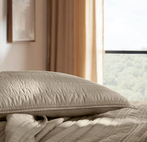 Signature Stripe Quilt Set Oak