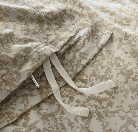 Signature Hemmed Duvet Set Oak Garden