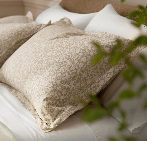 Signature Hemmed Duvet Set Oak Garden