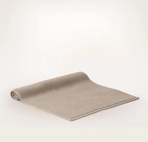 Turkish Ribbed Bath Mat Oak