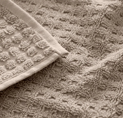 Turkish Waffle Hand Towels (Pair) Oak