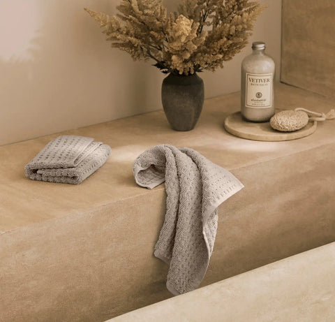 Turkish Waffle Washcloths (Pair) Oak