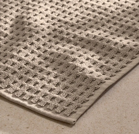 Turkish Waffle Bath Mat Oak