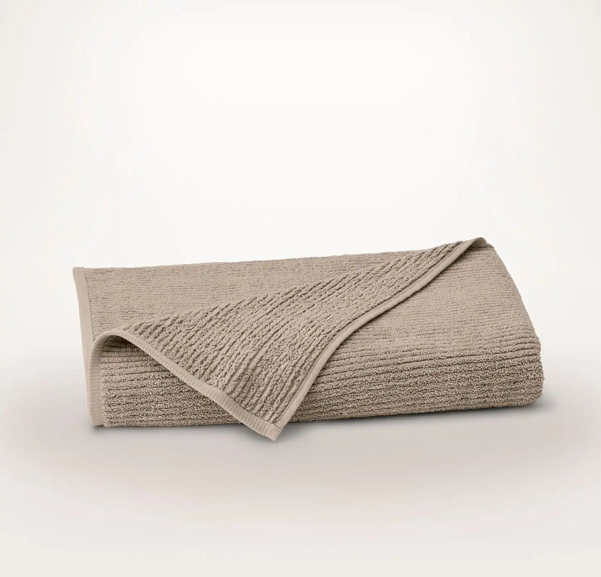 Turkish Ribbed Bath Sheet Oak