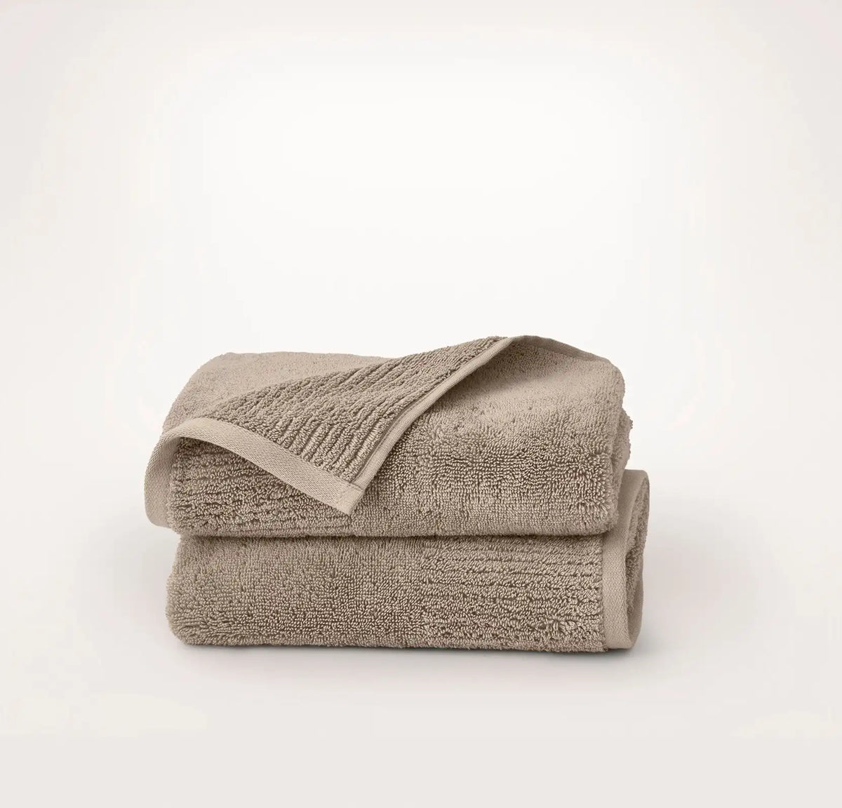 Turkish Ultra Plush Hand Towels (Pair) Oak