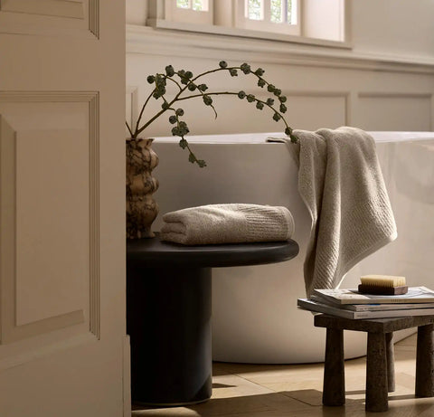 Turkish Ultra Plush Hand Towels (Pair) Oak