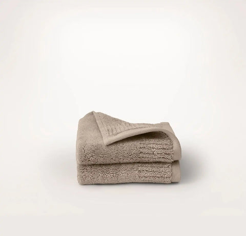 Turkish Ultra Plush Washcloths (Pair) Oak