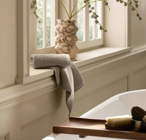 Turkish Ultra Plush Washcloths (Pair) Oak