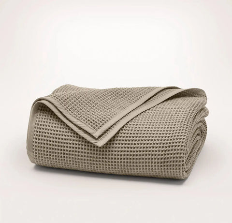 Waffle Bed Blanket Oak