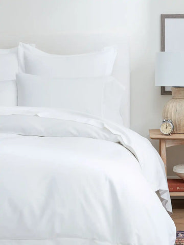 Signature Hemmed Flat Sheet White