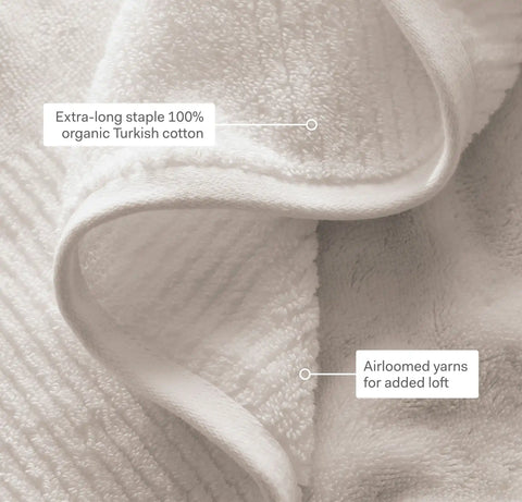 Turkish Ultra Plush Bath Towel White