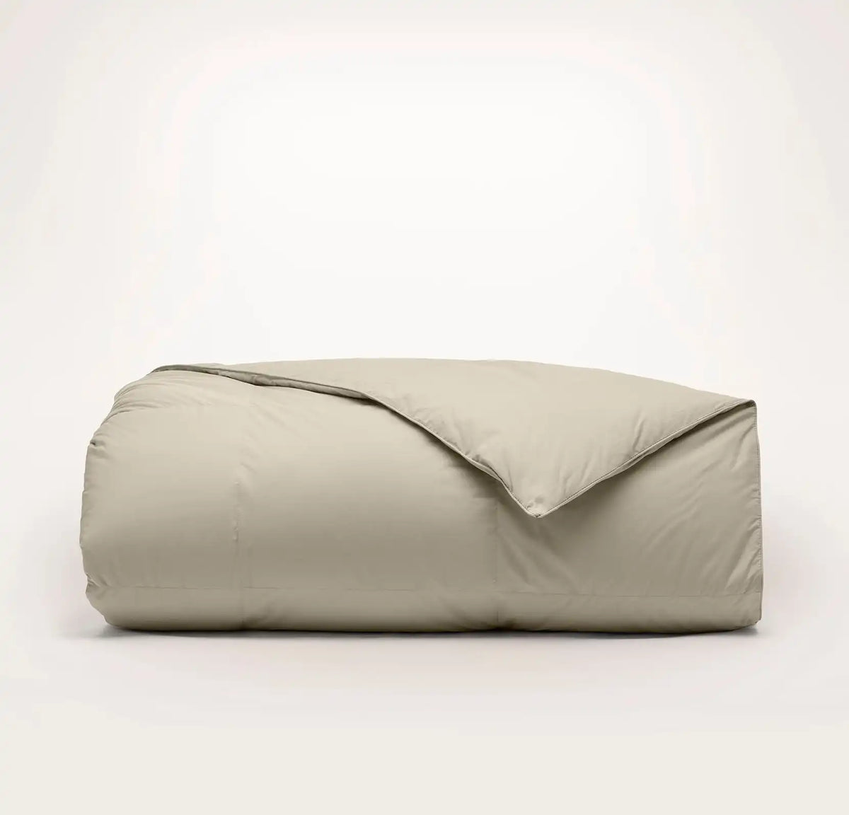 Percale Quilted Down Alternative Comforter Oak