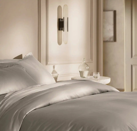 Summit Supima Duvet Set Pewter