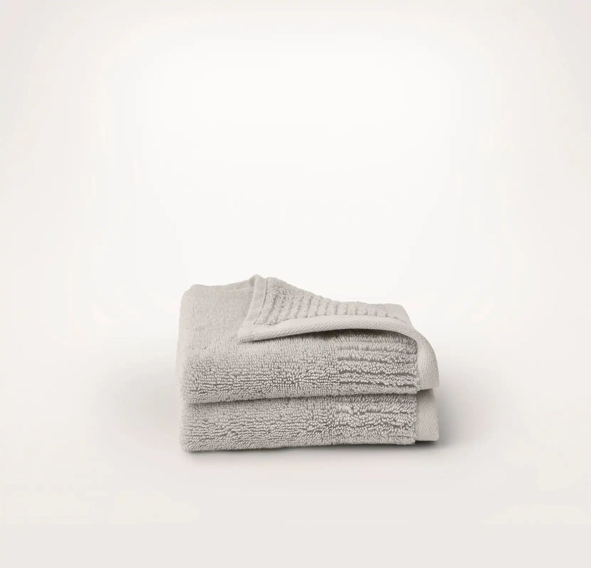 Turkish Ultra Plush Washcloths (Pair) Pewter