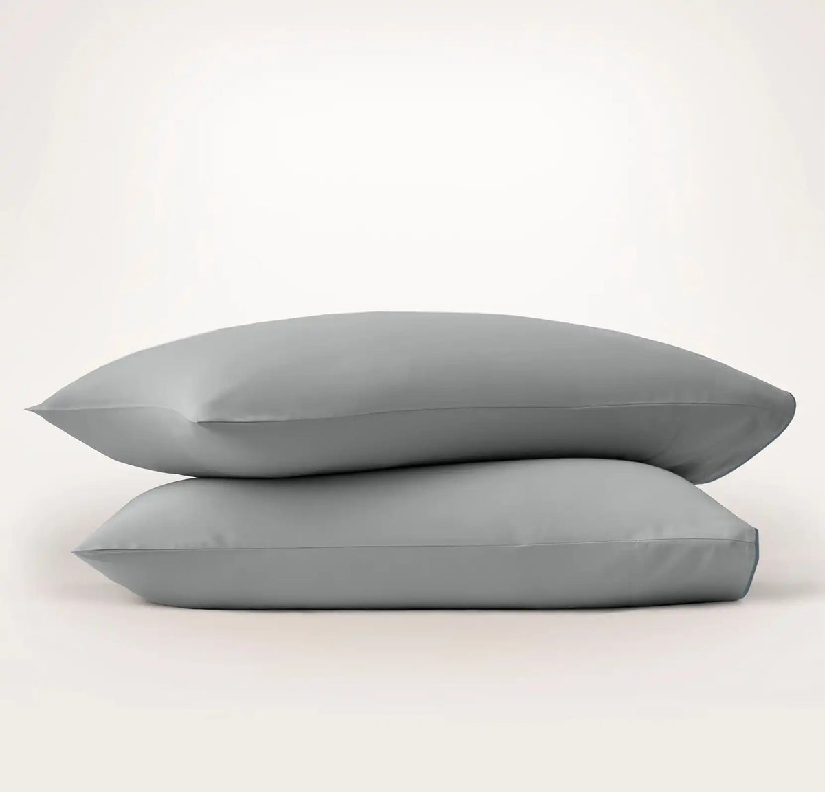 Signature Embellished Pillowcase Set Shore/Bluestone Piped Edge