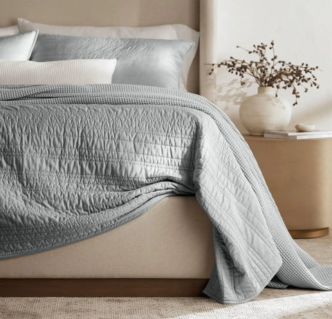 Signature Stripe Quilt Set Shore