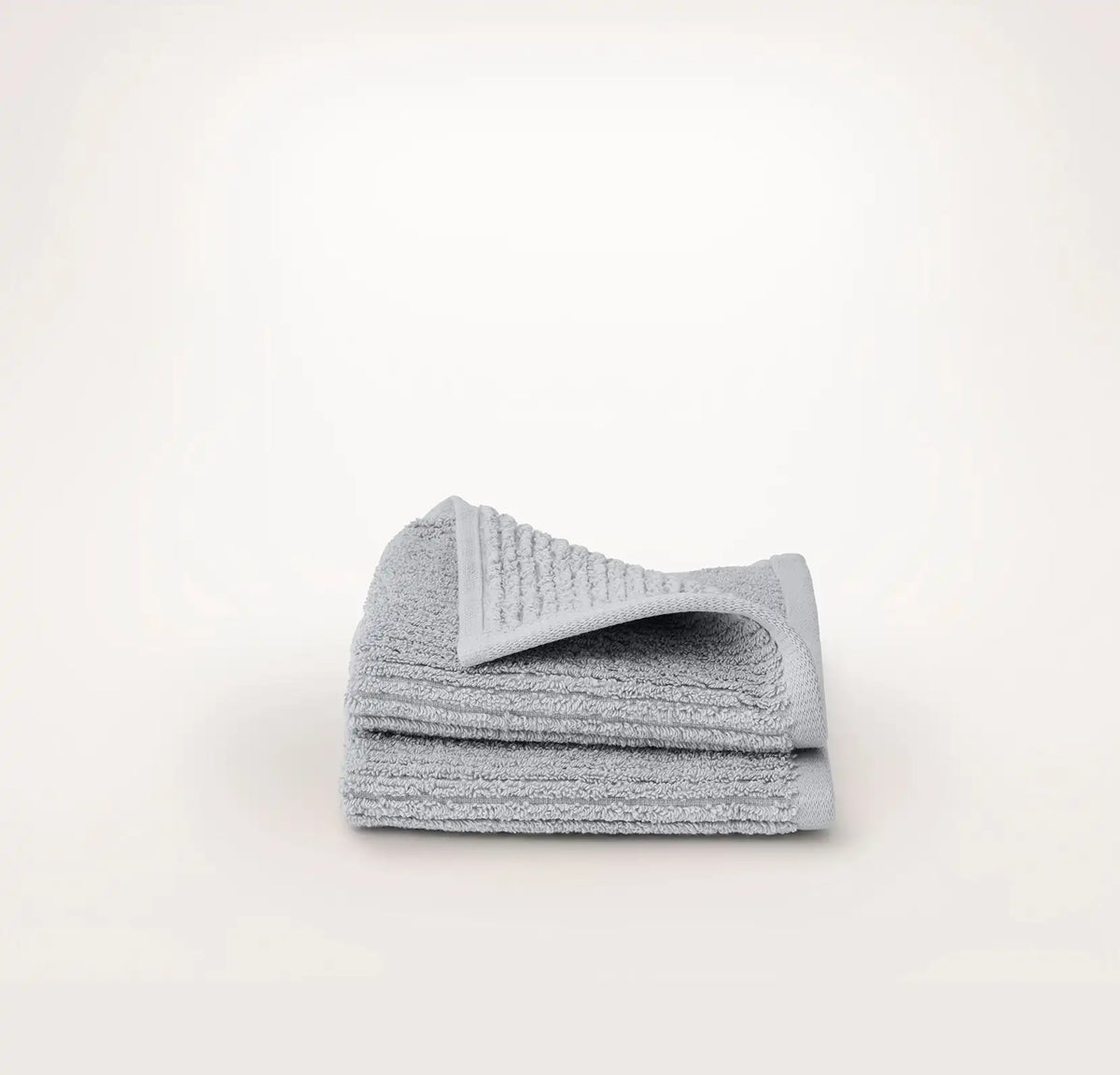 Turkish Ribbed Washcloths (Pair) Shore