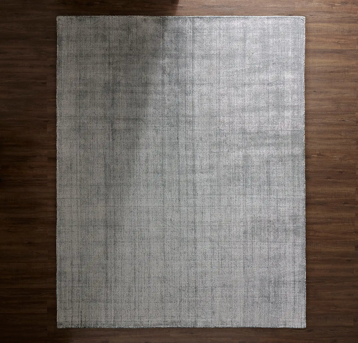 Two-Tone Ribbed Rug Bluestone/Shore