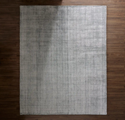 Two-Tone Ribbed Rug Bluestone/Shore