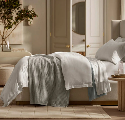 Signature Textured Stitch Quilt Pewter