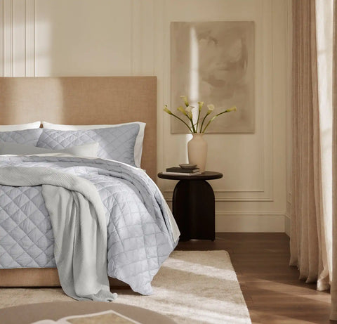 Signature Handstitched Cloud Comforter Set Sky