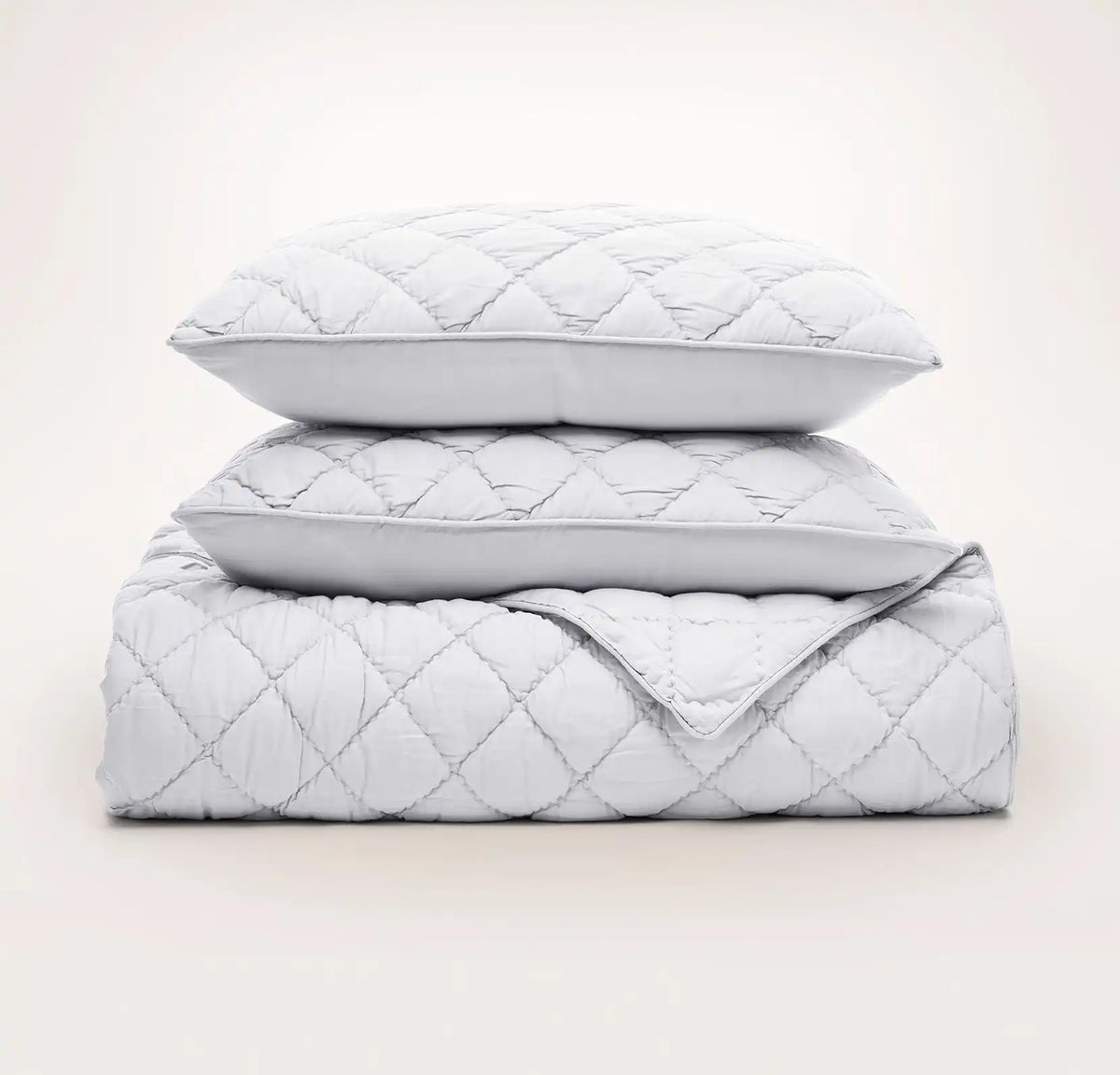 Signature Handstitched Cloud Comforter Set Sky