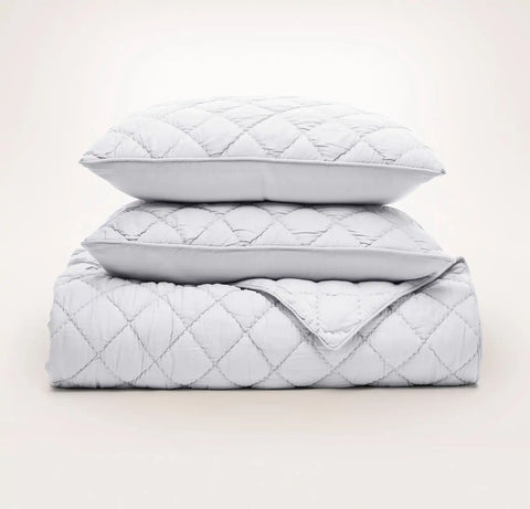 Signature Handstitched Cloud Comforter Set Sky