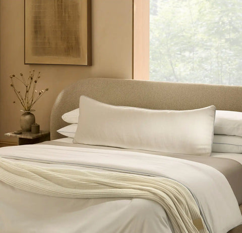 Threadmark Pillow Cover Soft White/Melange Shore