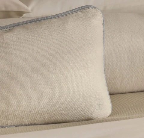 Threadmark Pillow Cover Soft White/Melange Shore