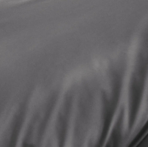 Percale Hemmed Fabric Swatch Stone