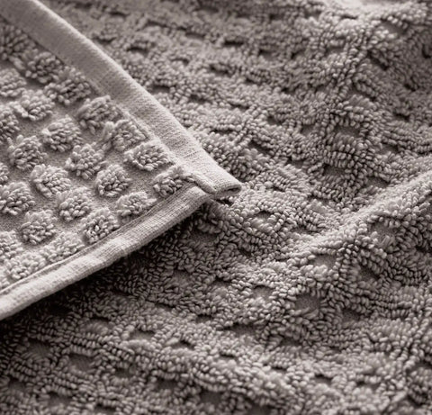 Turkish Waffle Hand Towels (Pair) Stone