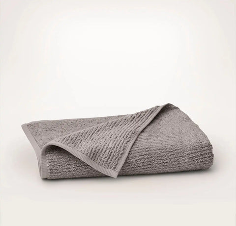 Turkish Ribbed Bath Towel Stone