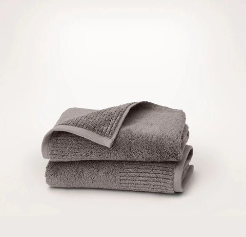 Turkish Ultra Plush Hand Towels (Pair) Stone