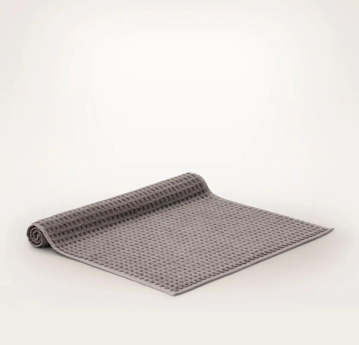 Turkish Waffle Bath Mat Stone
