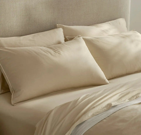 Signature Vintage Washed Duvet Set Vintage Sand